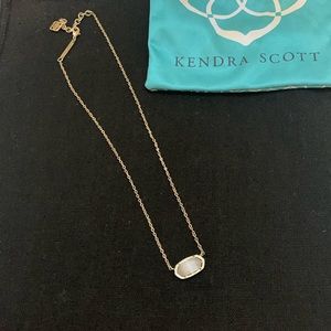 Kendra Scott Elisa Pendant Necklace with Lobster Clasp Custom Stone